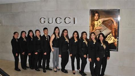 work gucci|Gucci employee uniform.